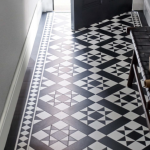 traditional patterned floor